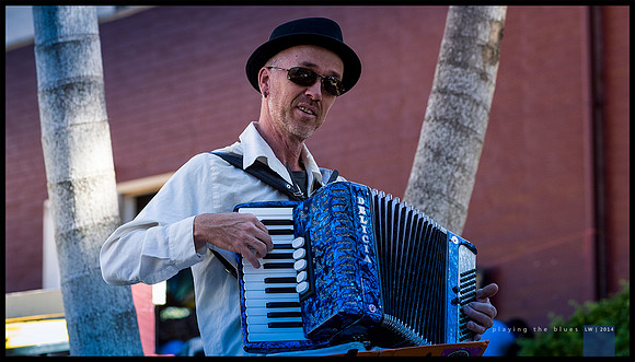 playing the blues